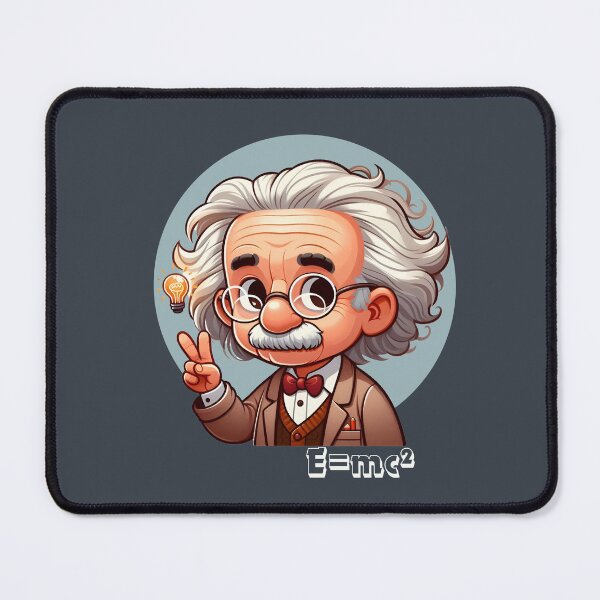 Item preview, Albert Einstein Portrait designed and sold by MusesWhispers.