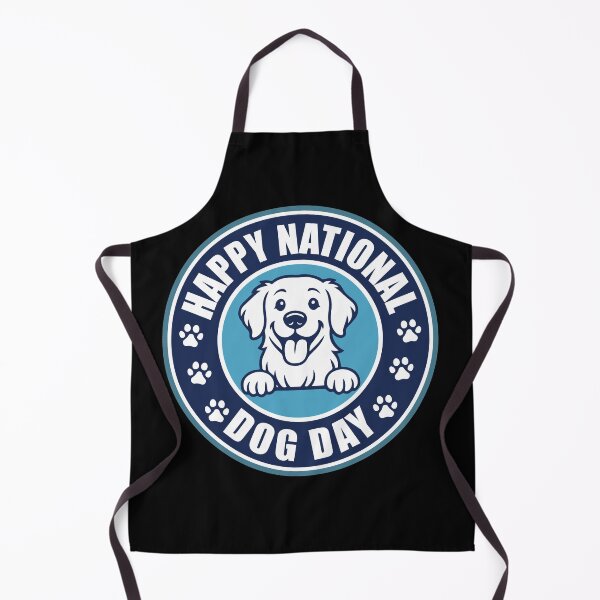 Item preview, Happy National dog day  designed and sold by ElRyanStore.