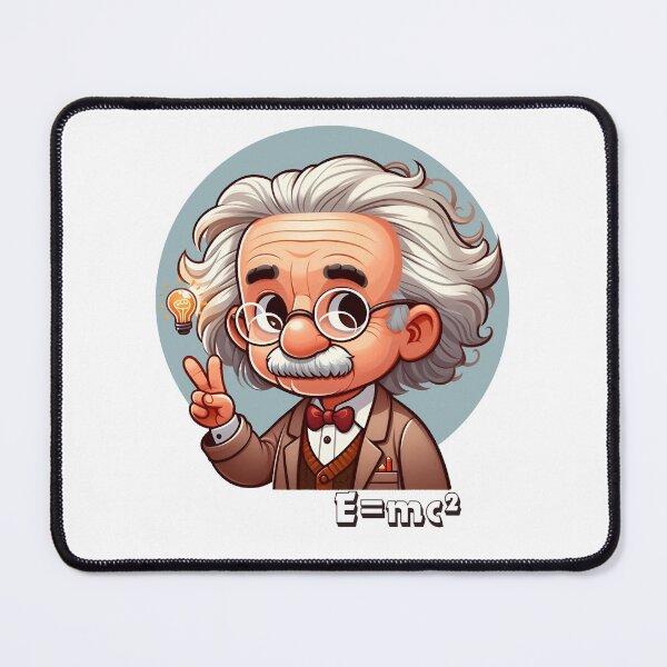 Item preview, Albert Einstein Portrait designed and sold by MusesWhispers.