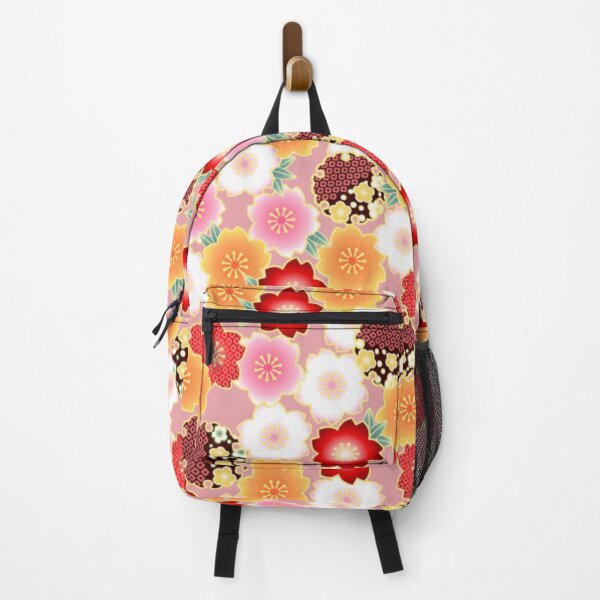 Item preview, Japanese Sakura Cherry Blossom Pattern - Pink Chiyogami Yuzen Wagara designed and sold by vekotpu.