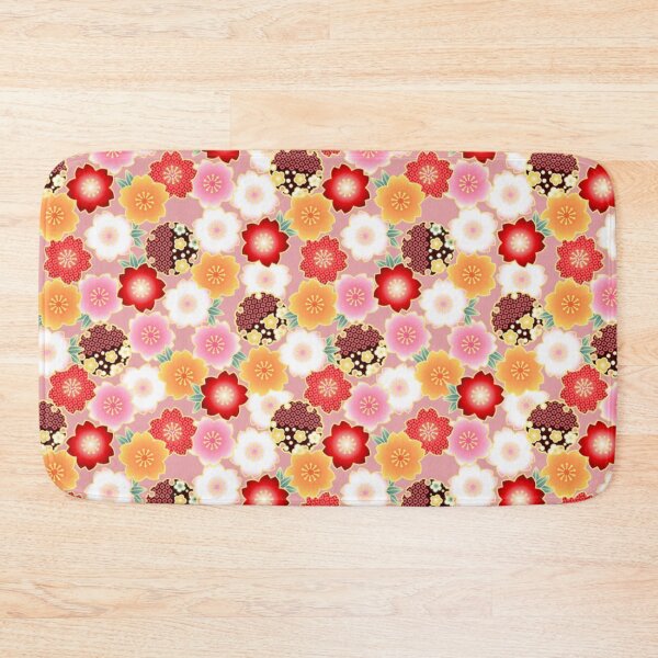 Item preview, Japanese Sakura Cherry Blossom Pattern - Pink Chiyogami Yuzen Wagara designed and sold by vekotpu.