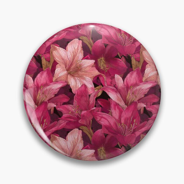 Item preview, Minimalistic Amaryllis Print  - Birthday Flower Pattern   - Christmas Gifts For Women designed and sold by RoyalStarsPatts.