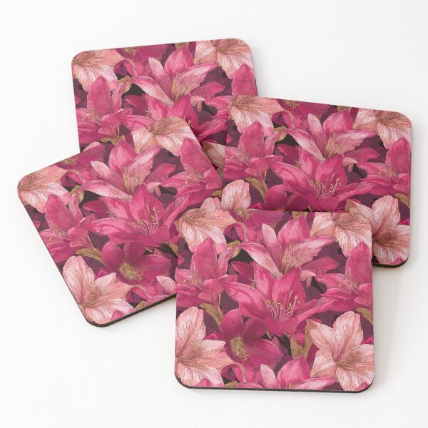 Item preview, Minimalistic Amaryllis Print  - Birthday Flower Pattern   - Christmas Gifts For Women designed and sold by RoyalStarsPatts.