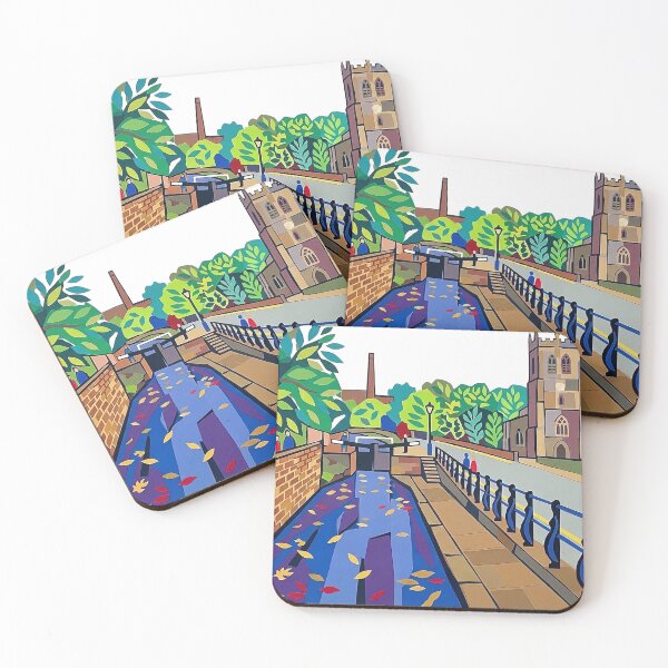 Item preview, Rochdale Canal & Christ Church, Sowerby Bridge designed and sold by ArtworkNorth.