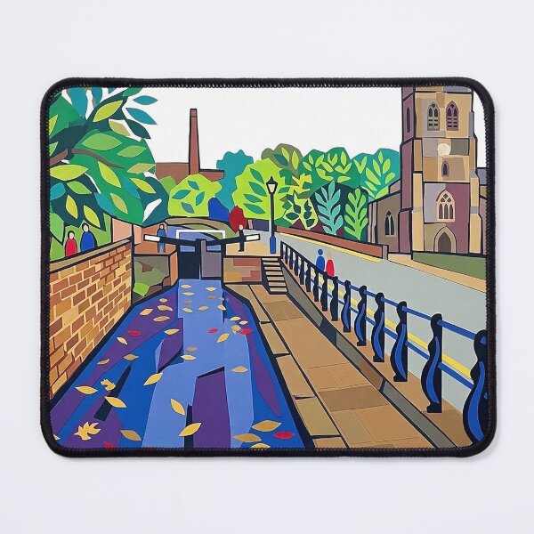 Item preview, Rochdale Canal & Christ Church, Sowerby Bridge designed and sold by ArtworkNorth.