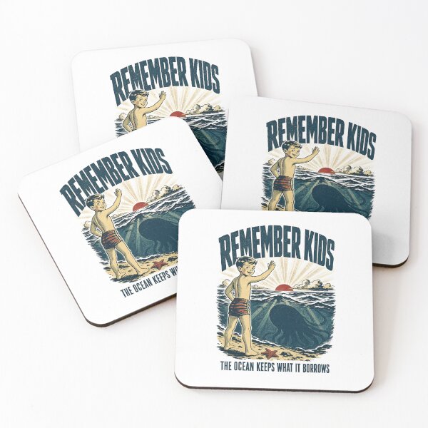 Item preview, Remember Kids Ocean Creepy Vintage Dark Humor designed and sold by journeyengine.