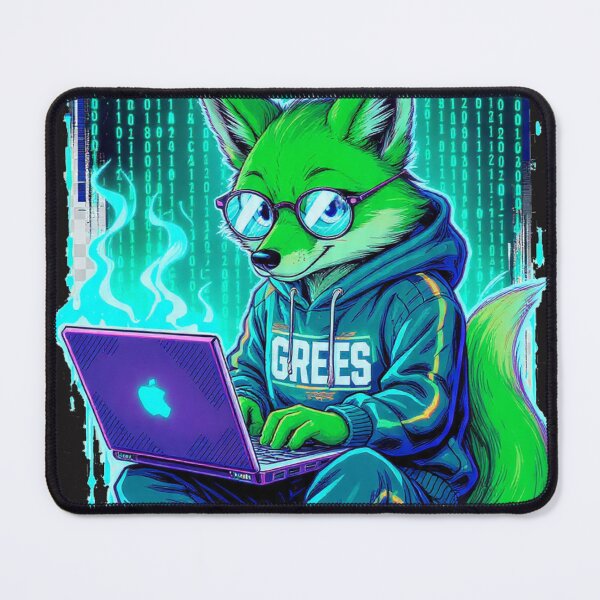 Item preview, Bug Hunter Fox Cyberpunk Programmer Coder T-Shirt designed and sold by BodaZZ.