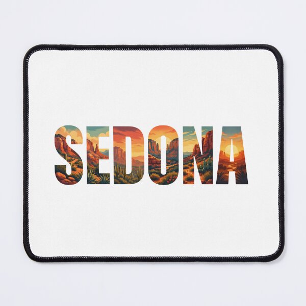 Item preview, Sedona Arizona: Word‑Art Landscape designed and sold by CircinusStore.