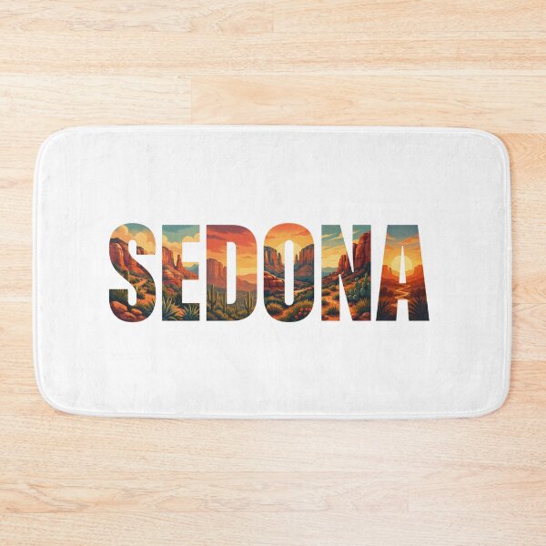 Item preview, Sedona Arizona: Word‑Art Landscape designed and sold by CircinusStore.