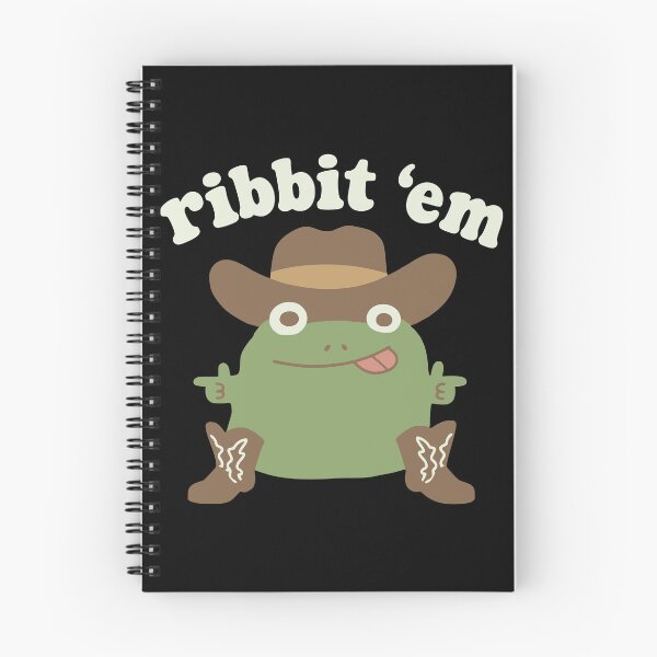Item preview, Ribbit Em Funny Cowboy Frog Finger Guns designed and sold by Doodlywood.