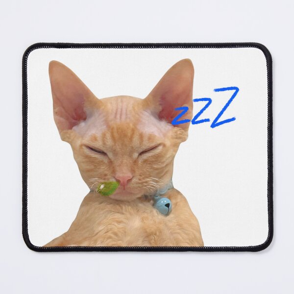 Item preview, Sleeping ginger kitten with a lil booger designed and sold by PickleFishPasta.