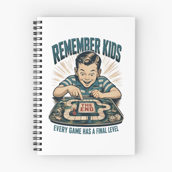 Item preview, Remember Kids Final Level Creepy Vintage Humor designed and sold by journeyengine.