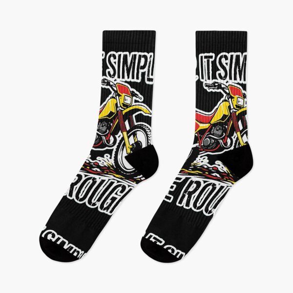 Item preview, Keep It Simple Ride Rough Vintage Enduro Dirt Bike Graphic designed and sold by EKHOAISTORE.