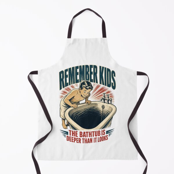 Item preview, Remember Kids Bathtub Creepy Vintage Dark Humor designed and sold by journeyengine.