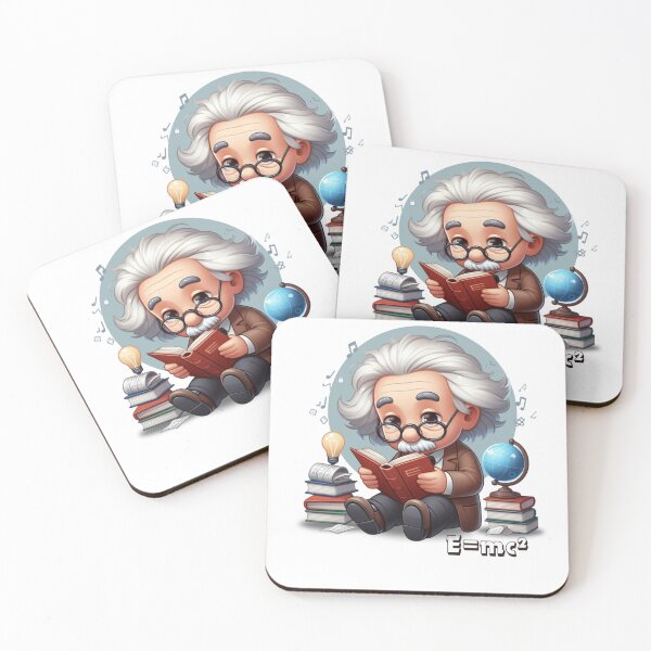 Item preview, Albert Einstein Cartoon designed and sold by MusesWhispers.