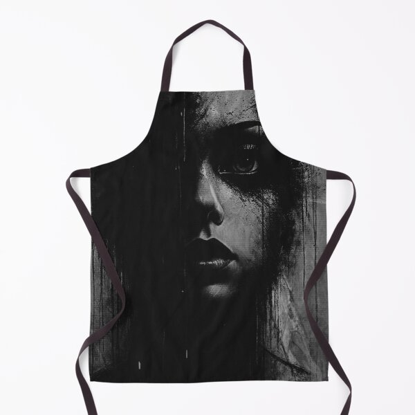 Item preview, Darkness and Melody of the Face | Gothic Portrait Wall Art designed and sold by WitchyBotanicaArt.