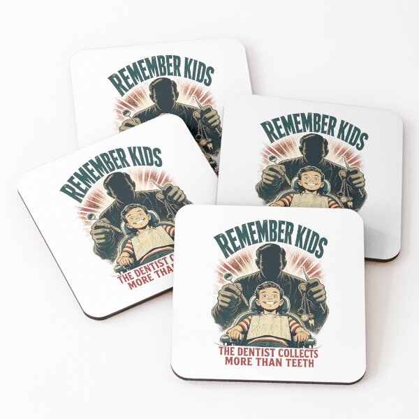 Item preview, Remember Kids Dentist Creepy Vintage Dark Humor designed and sold by journeyengine.