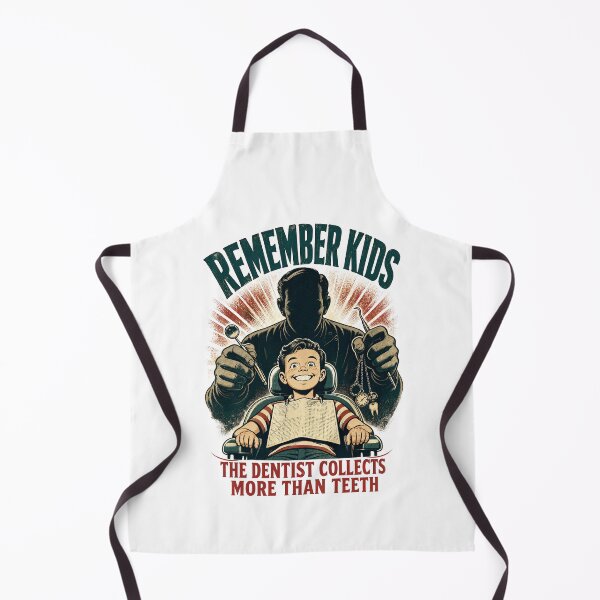 Item preview, Remember Kids Dentist Creepy Vintage Dark Humor designed and sold by journeyengine.