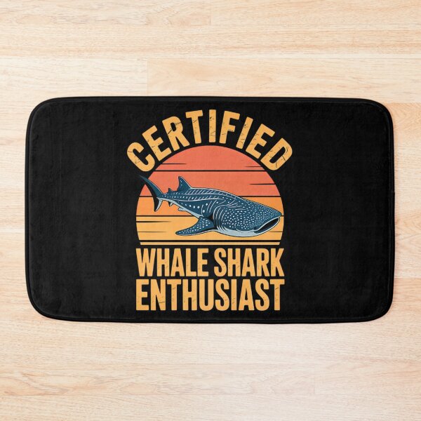 Item preview, Certified Whale Shark Enthusiast Retro Sunset Marine Life designed and sold by Ali-printshop.
