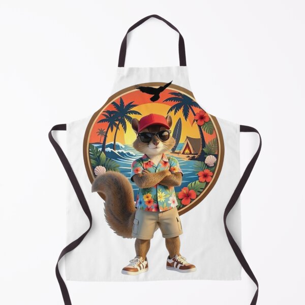 Item preview, Cool Summer Squirrel Beach Vibes designed and sold by M.Store.