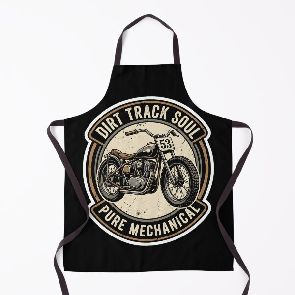 Item preview, Vintage Dirt Track Soul Flat Tracker Motorcycle Emblem designed and sold by EKHOAISTORE.