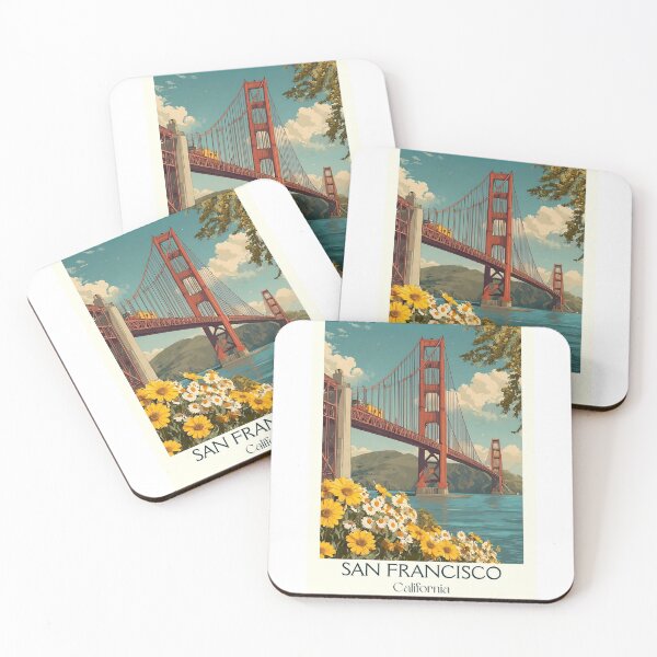 Item preview, San Francisco Skyline – Retro City Vibes designed and sold by Baymang.