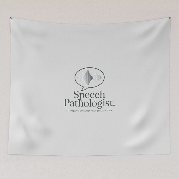 Item preview, Speech Pathologist Audio Wave Voice Therapy Design designed and sold by Enea Kelo.