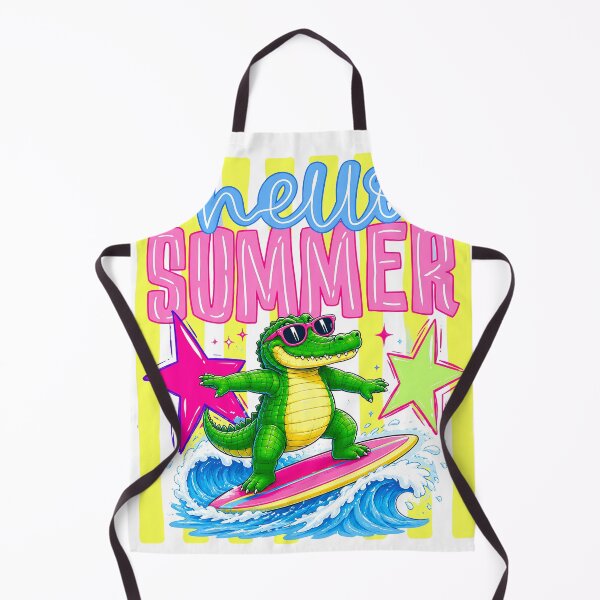 Item preview, Hello Summer Surfing Alligator Fanny Gifts For Surfing Lover designed and sold by MalwasBasket.