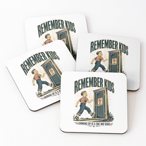 Item preview, Remember Kids Growing Up Creepy Vintage Humor designed and sold by journeyengine.