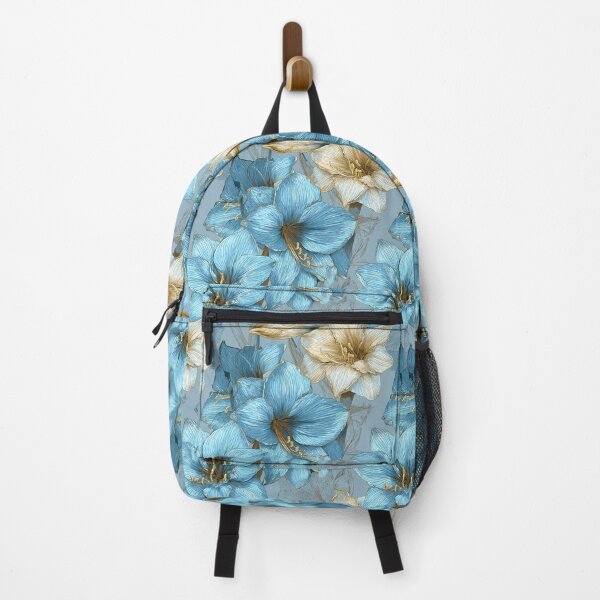 Item preview, Colorful Amaryllis Print  - Retro Flower Floral   - Gift Ideas For Men designed and sold by RoyalStarsPatts.