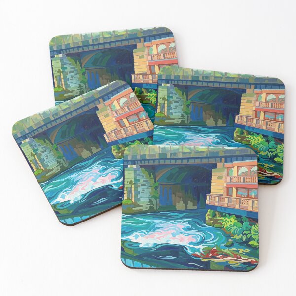 Item preview, Where Rivers Meet: Ryburn and Calder at Sowerby Bridge Viaduct designed and sold by ArtworkNorth.