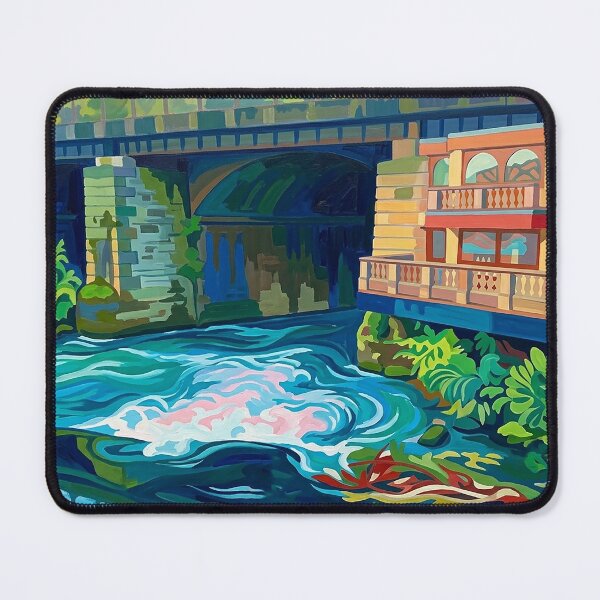 Item preview, Where Rivers Meet: Ryburn and Calder at Sowerby Bridge Viaduct designed and sold by ArtworkNorth.