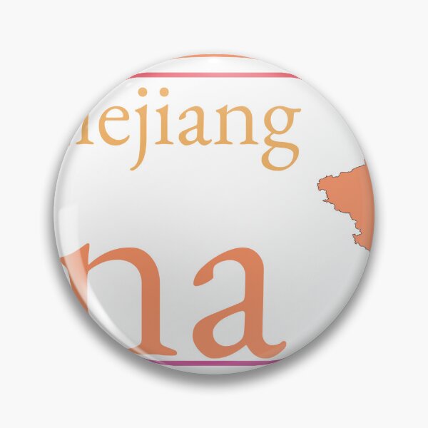 Item preview, Taizhou Zhejiang China City Marked On Country Map designed and sold by TheIconSmith.