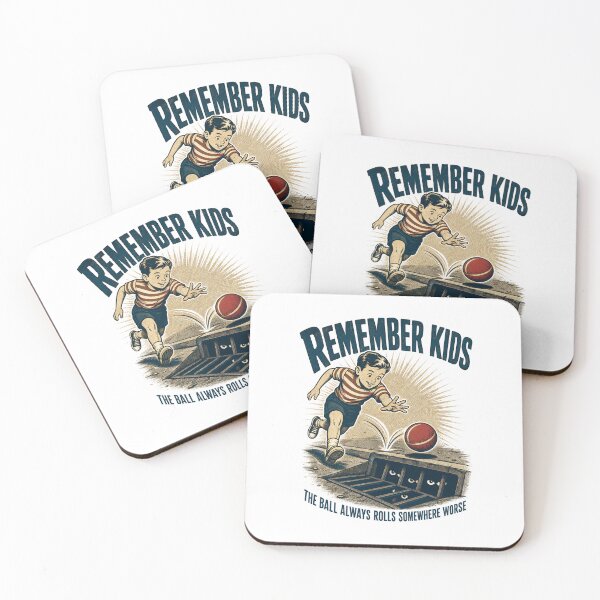 Item preview, Remember Kids The Ball Creepy Vintage Humor designed and sold by journeyengine.