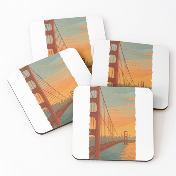 Item preview, San Francisco Skyline – Retro City Vibes designed and sold by Baymang.