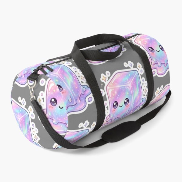 Item preview, Needoh Kawaii Galaxy Jelly Cube Sticker | Cute Pastel Cosmic Slime | Sparkly Rainbow Cube Aesthetic designed and sold by Bhaskar Digital Art.