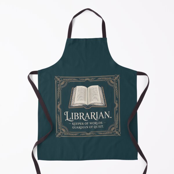 Item preview, Vintage Librarian Keeper Of Worlds Ornate Book Frame designed and sold by Enea Kelo.
