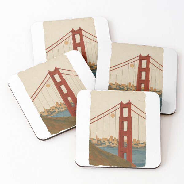 Item preview, San Francisco Skyline – Retro City Vibes designed and sold by Baymang.