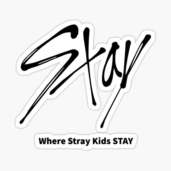 kpop stray kids fandom where stray kids stay sticker by lysavn