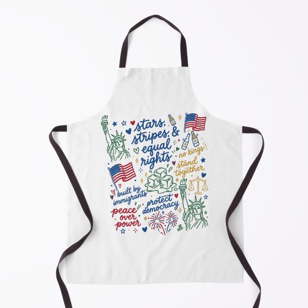 Item preview, Stars Stripes & Equal Rights Patriotic Democracy Protest Freedom Anti Ice designed and sold by PixlCrypt.