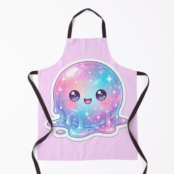 Item preview, Needoh Cute Galaxy Slime Sticker | Kawaii Pastel Jelly Character | Sparkly Cosmic Blob Aesthetic designed and sold by Bhaskar Digital Art.