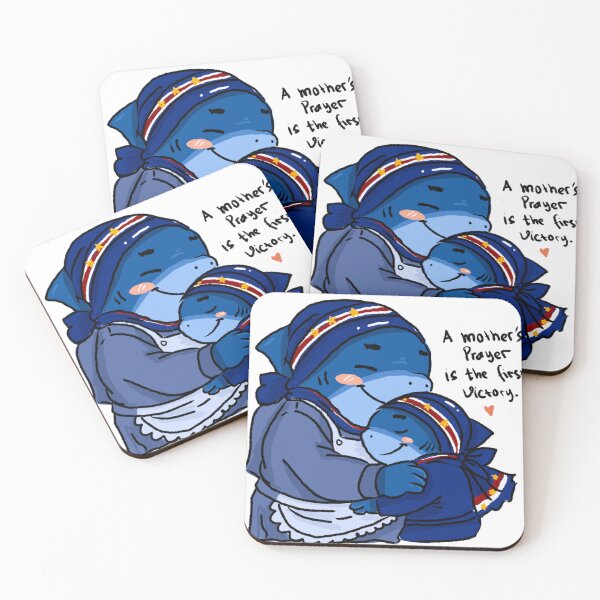 Item preview, A Mother’s Prayer Is the First Victory – Cute Cape Verde Shark Soccer Illustration designed and sold by chupichapa.