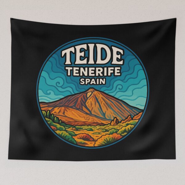 Item preview, Mount Teide Volcano Tenerife Spain Travel designed and sold by TomFrontierArt.