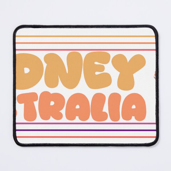 Item preview, Sydney Australia City Marked On Country Map designed and sold by TheIconSmith.