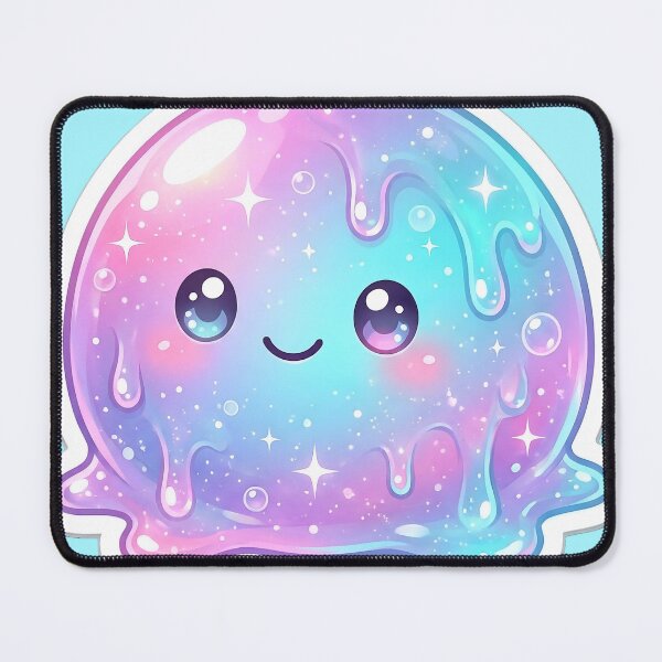 Item preview, Needoh Kawaii Pastel Slime Blob Sticker | Cute Galaxy Jelly Character | Dreamy Rainbow Aesthetic designed and sold by Bhaskar Digital Art.