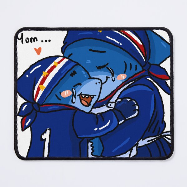 Item preview, We Did It, Mom – Emotional Cape Verde Shark Victory Hug designed and sold by chupichapa.