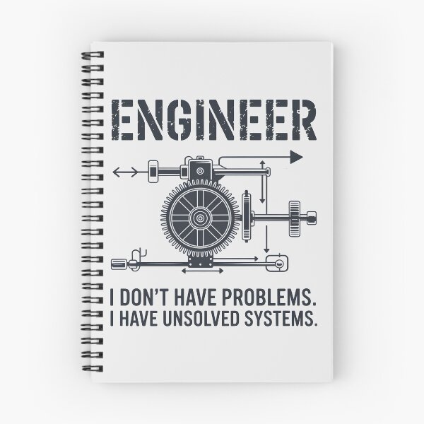 Item preview, Distressed Mechanical Engineer Unsolved Systems Diagram Design designed and sold by Enea Kelo.