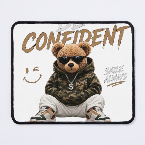 Item preview, Streetwear Teddy Bear Military Camouflage Graphic Tee Design designed and sold by FutureGarb.