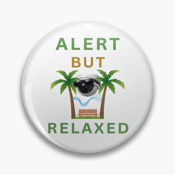 Item preview, Alert, But Relaxed designed and sold by FiberatWorkTechs.