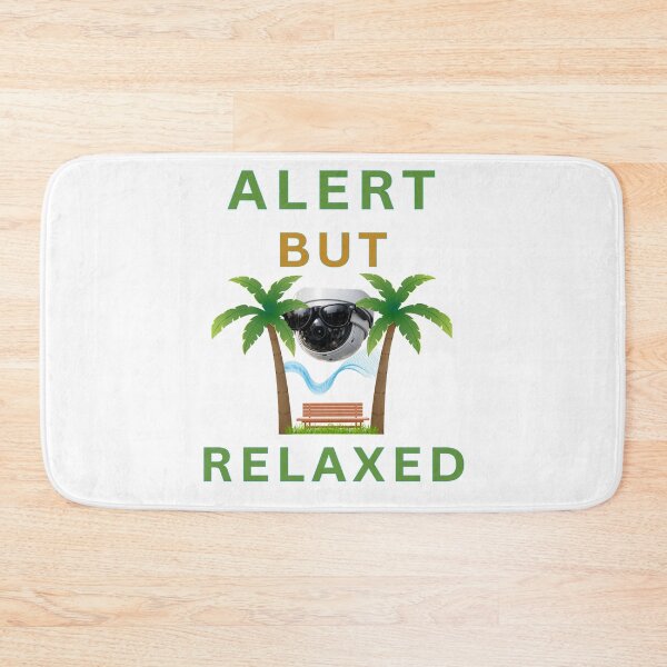 Item preview, Alert, But Relaxed designed and sold by FiberatWorkTechs.